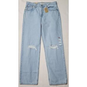 Levi's low pro straight jeans waist 30'' length 42''
